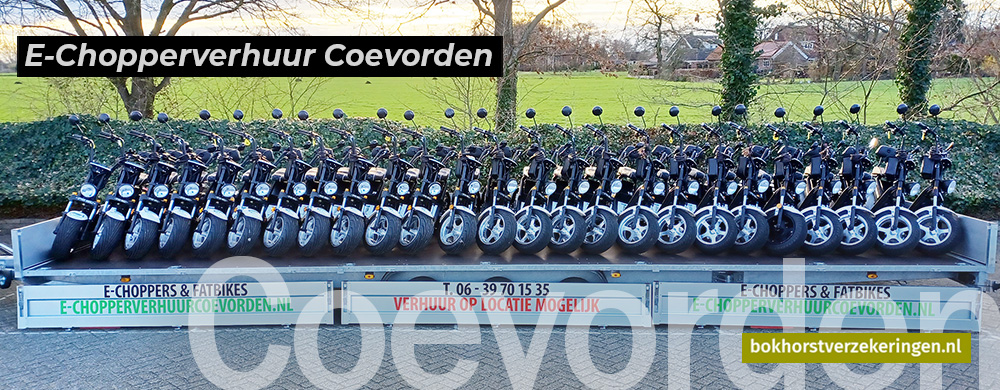 e-choppers van e-schopperverhuur coevorden